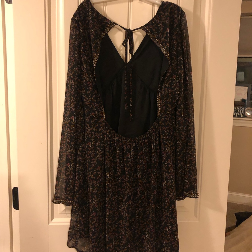 Boho backless dress